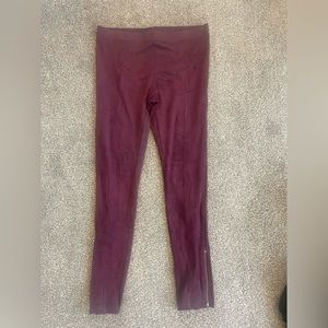Express suede leggings